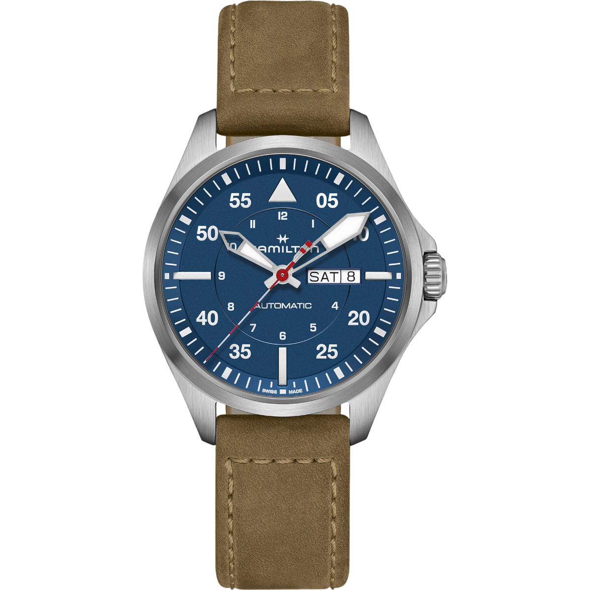 Hamilton Khaki Aviation Pilot Day Date Auto H64635550