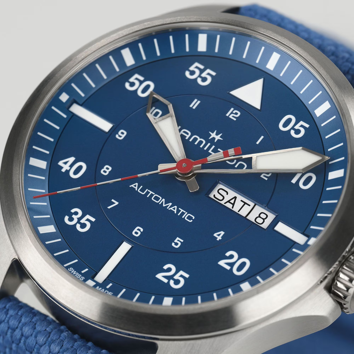 Hamilton Khaki Aviation Pilot Day Date Auto H64635550