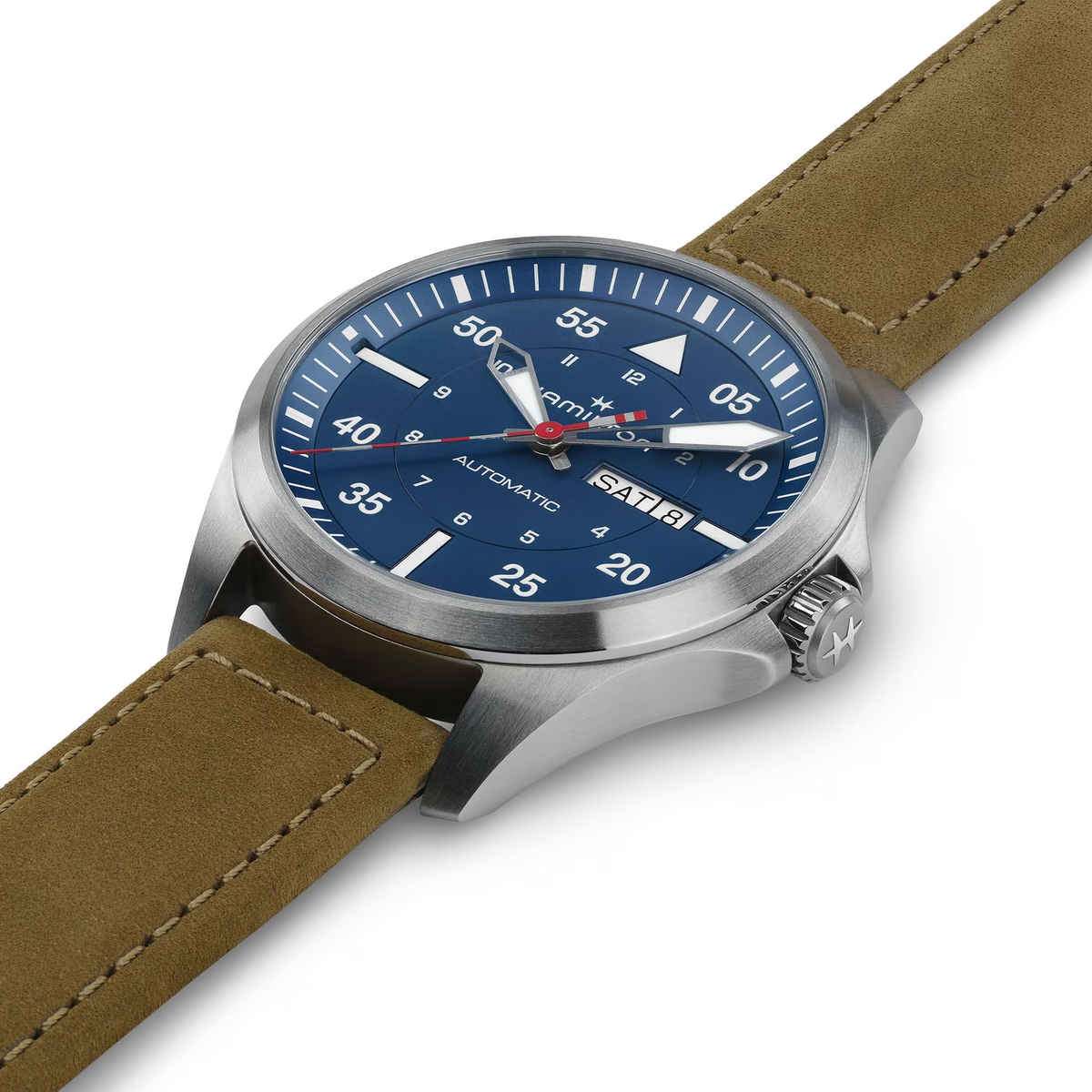 Hamilton Khaki Aviation Pilot Day Date Auto H64635550
