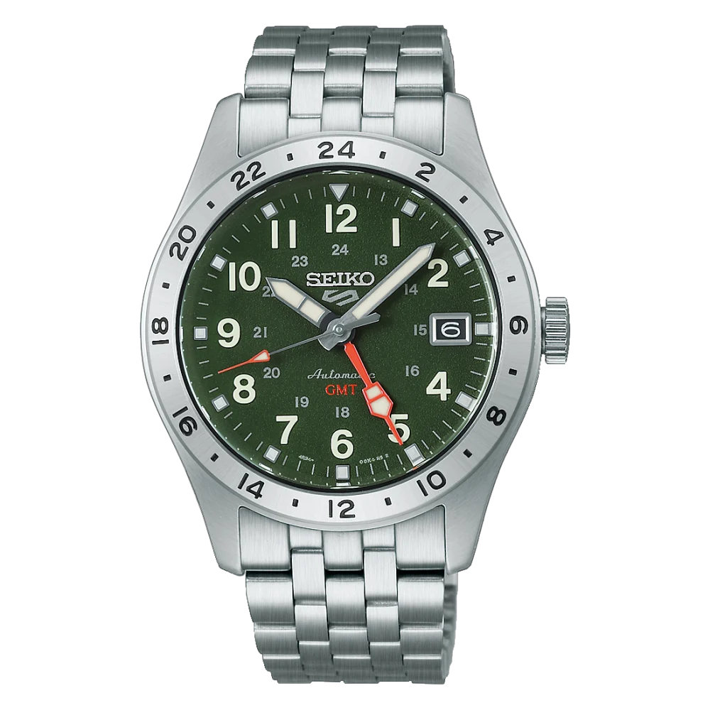 Seiko 5 Sport GMT Olive Drab HDB001K1