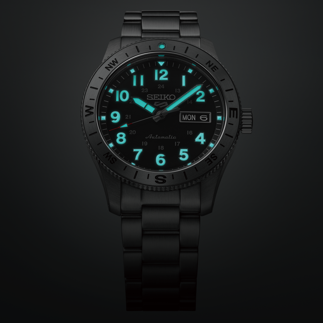 Seiko 5 Sport Camo Black HDB006K1