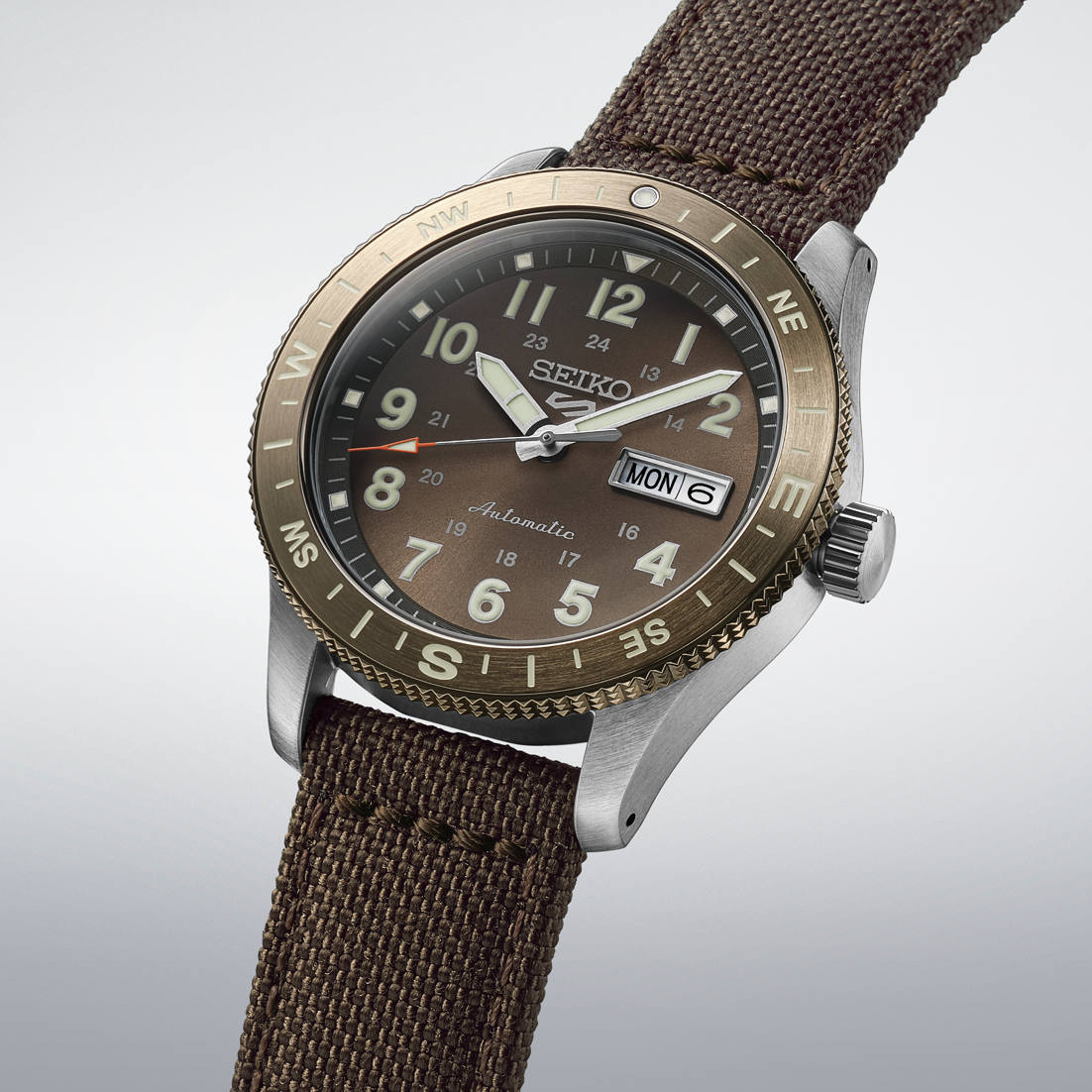 Seiko 5 Sport Field in Coyote Brown HDB009K1