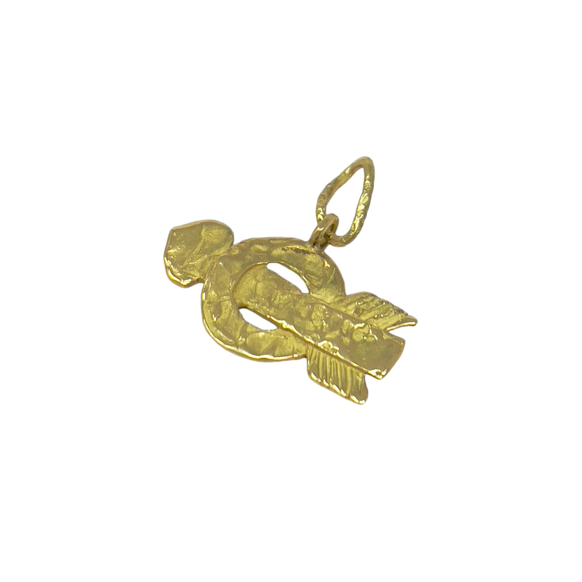 Quail Pendant Success Yellow Gold D119