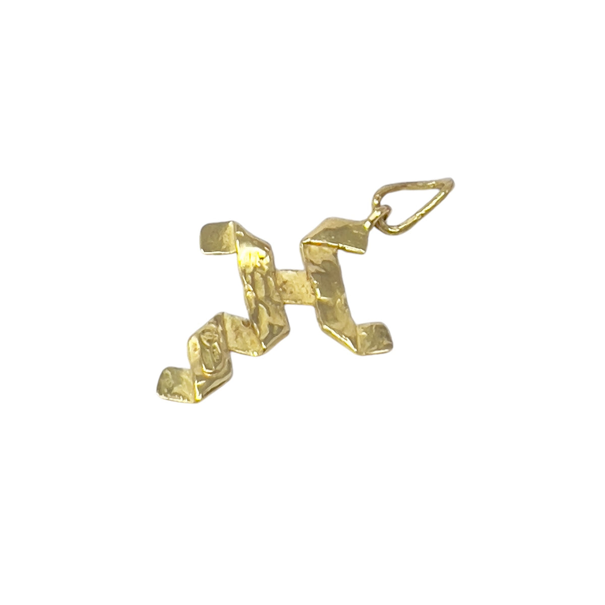 Quail Cross Pendant Yellow Gold D221