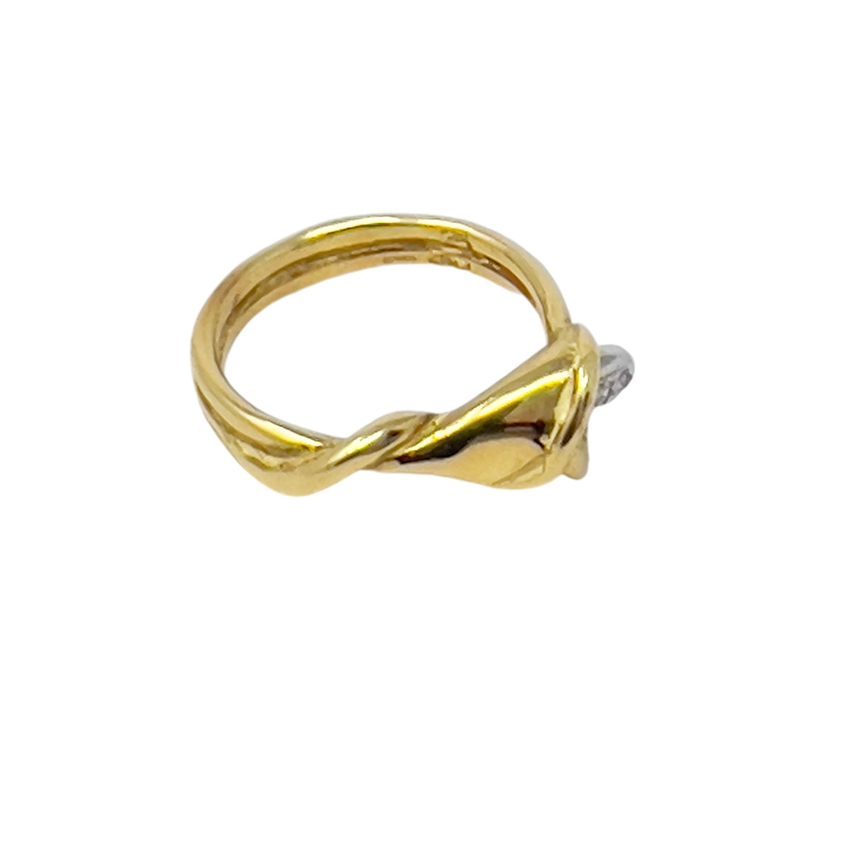 Quaglia Ring Calla Yellow Gold and Diamonds D999