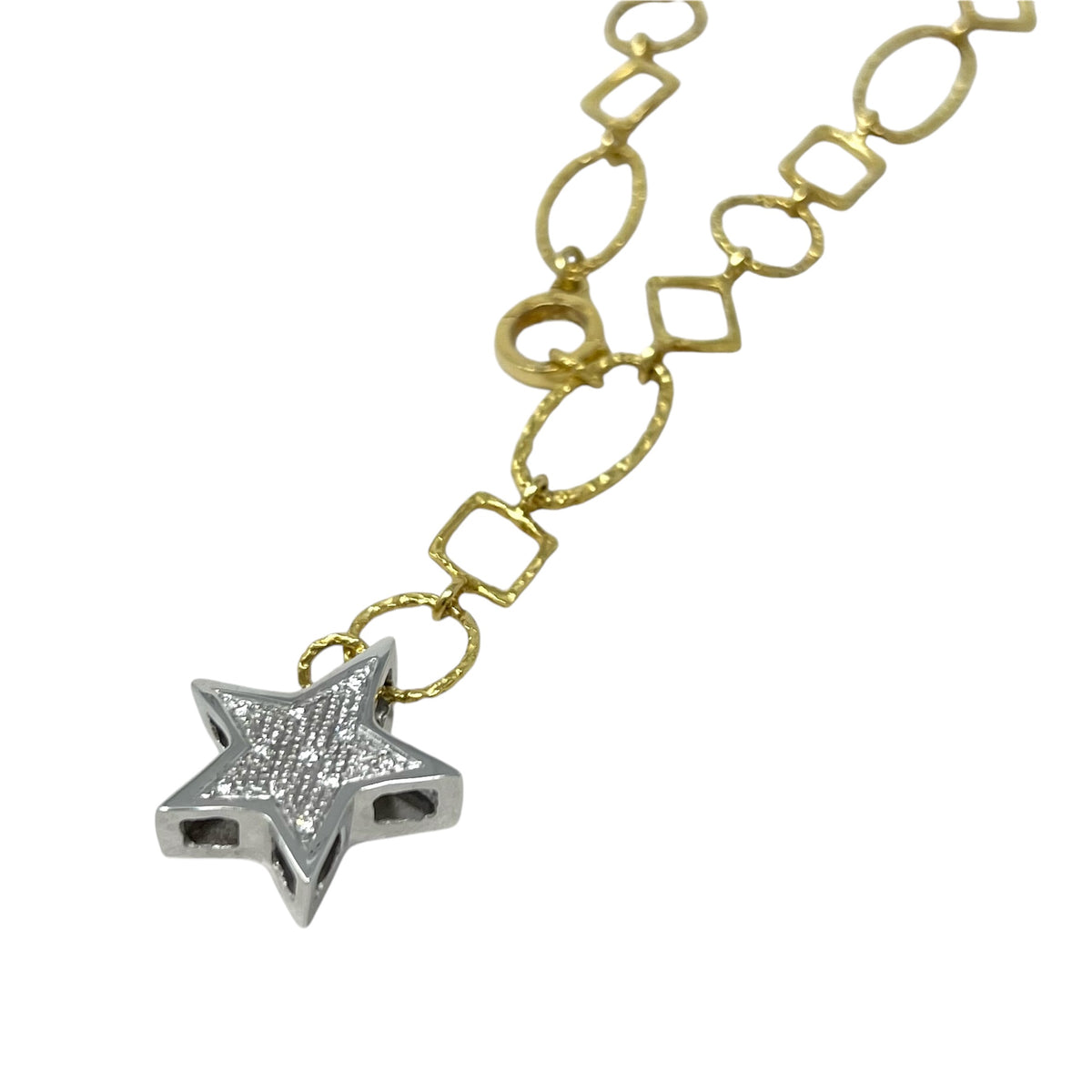 Quaglia Star Choker in Yellow Gold and Diamonds D812