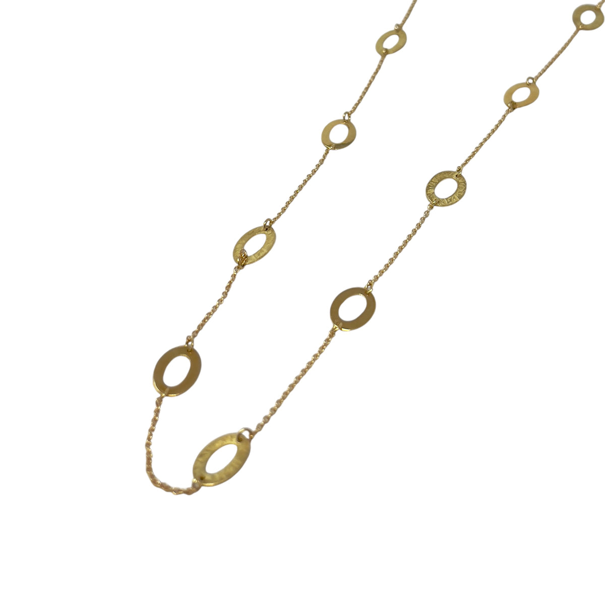 Quail Necklace In Yellow Gold E510