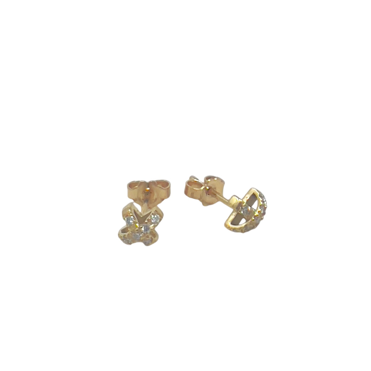 Quaglia Earrings Wow Luxori Yellow Gold and Diamonds H296