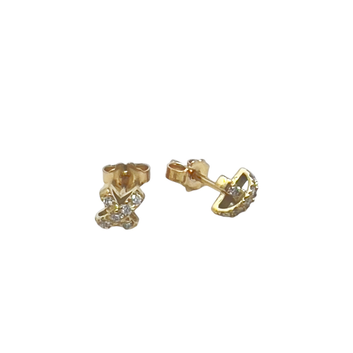 Quaglia Earrings Wow Luxori Yellow Gold and Diamonds H296