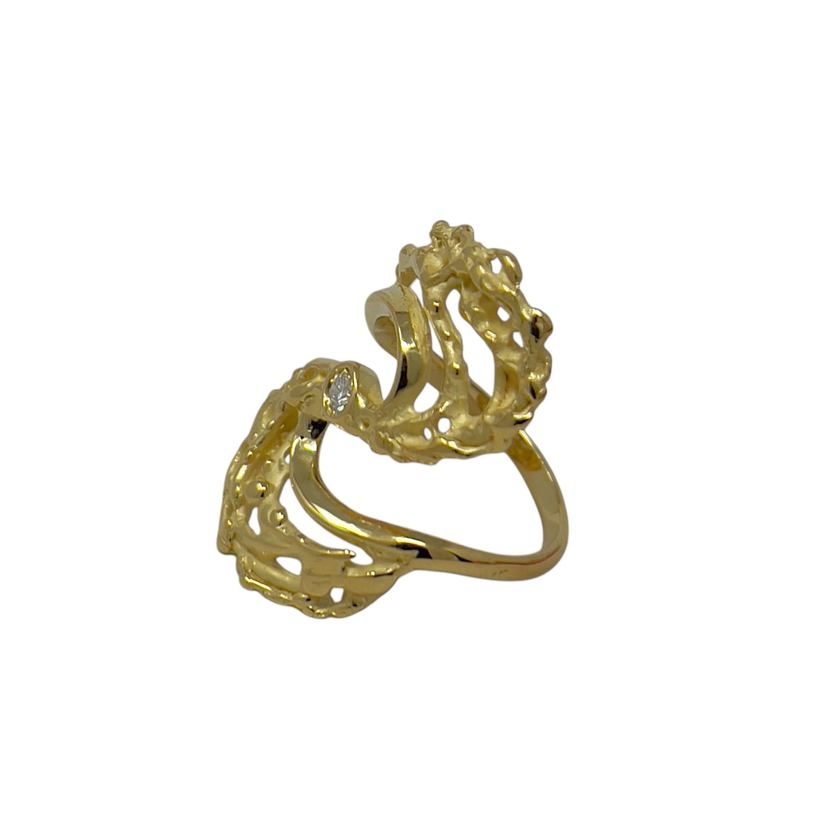 Quaglia Ring in Yellow and White Gold and Diamonds E613_An