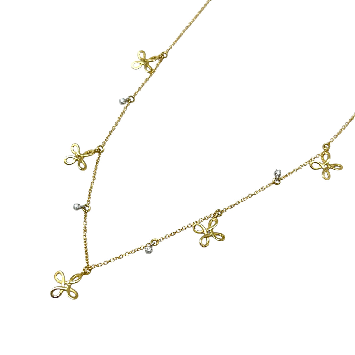 Quail Necklace In Yellow Gold E510