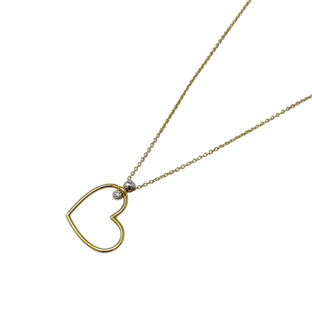 Quail Necklace In Yellow Gold E510