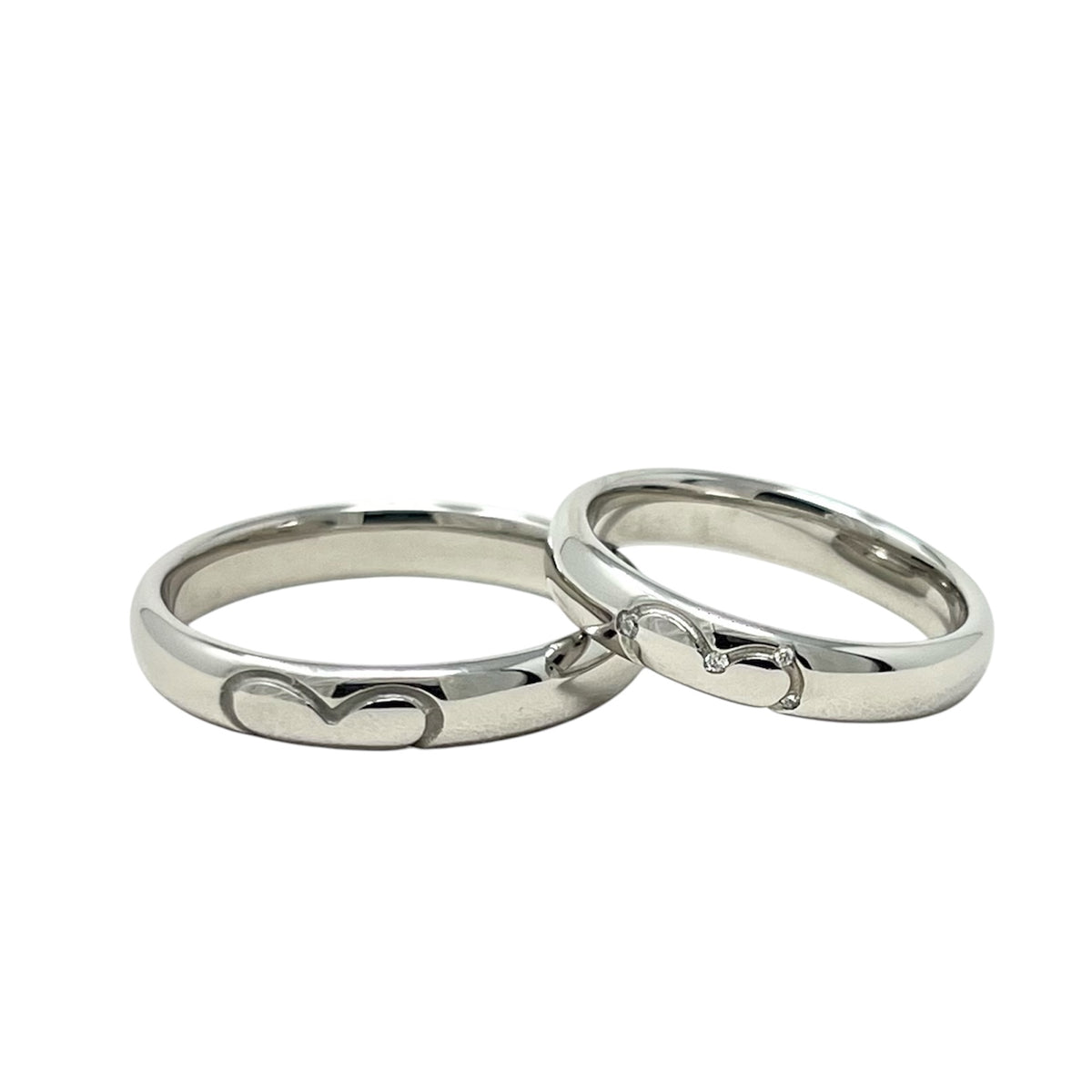 Polello Platinum Wedding Rings 3358