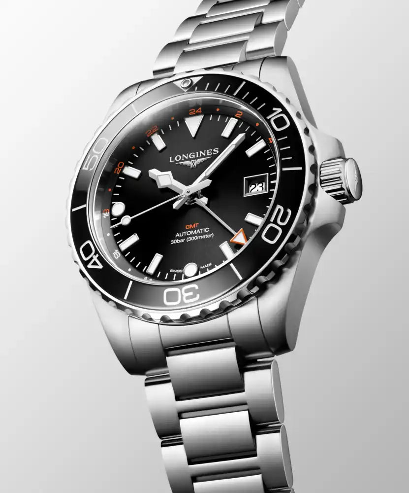 Longines Hydroconquest GMT 41 MM L3.790.4.56.6