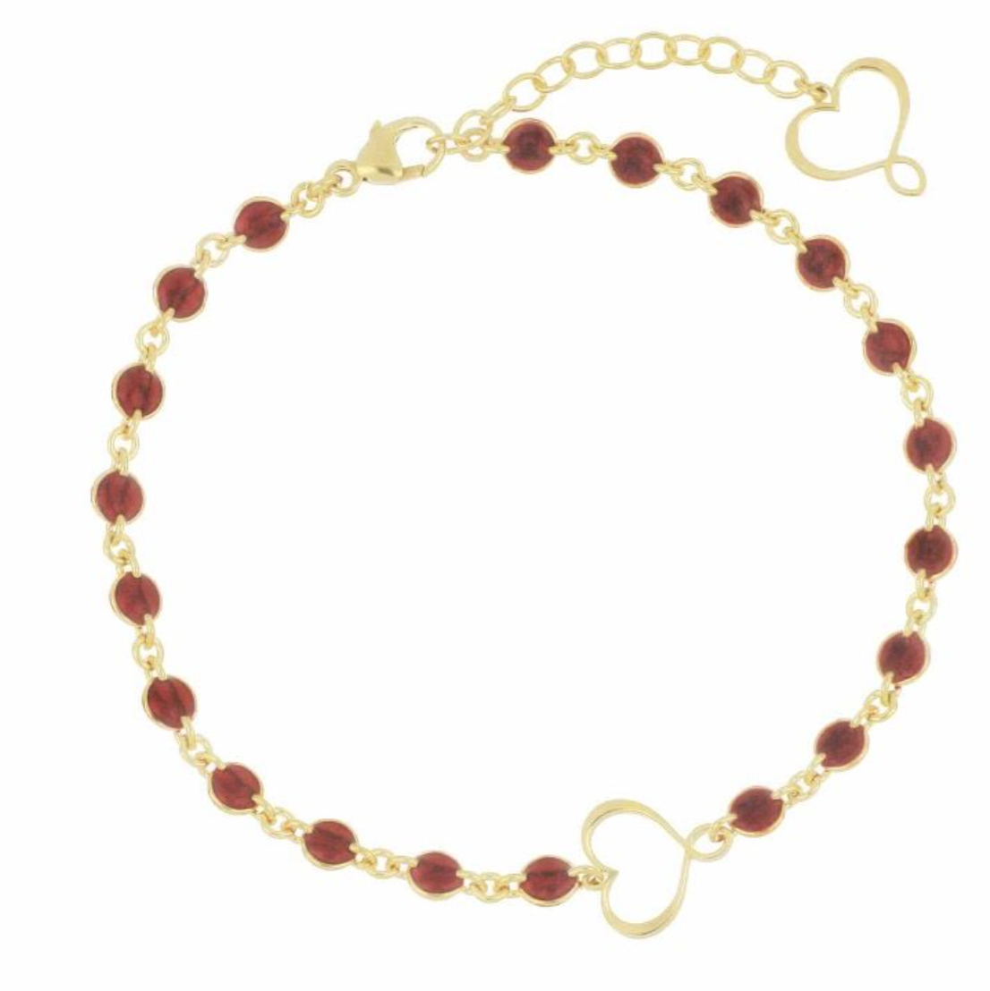 Maman et Sophie Bracciale M&S Smalto Bordeaux BRMESB1MS