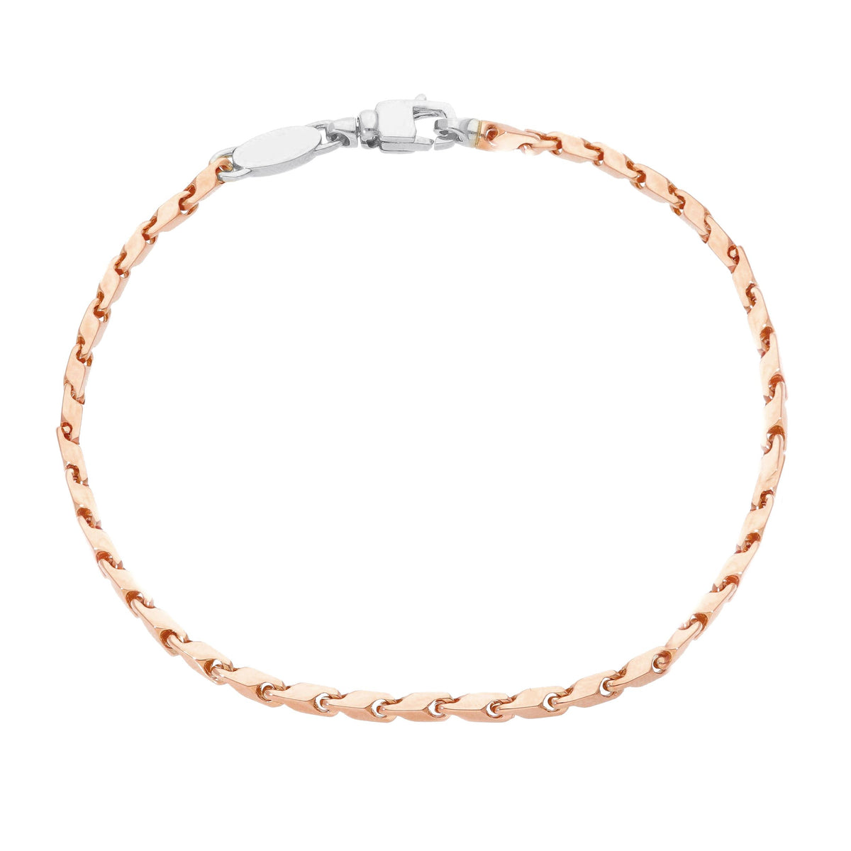 Bracciale Uomo Oro Rosa 18kt