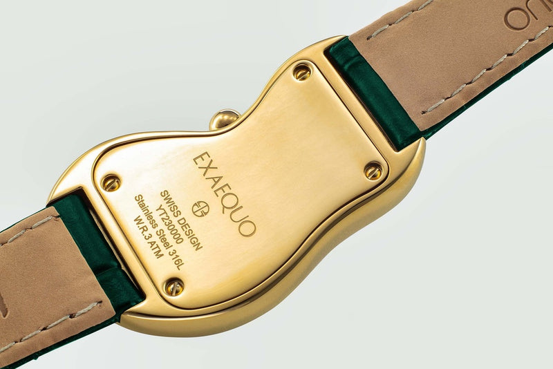 Exaequo Orologio Melting Gold Green EX0002.0005