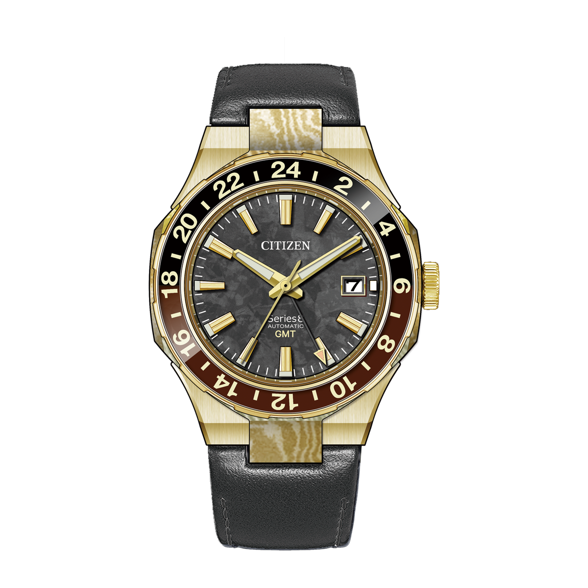 Citizen Series 8 GMT Damascus NB6092-01E