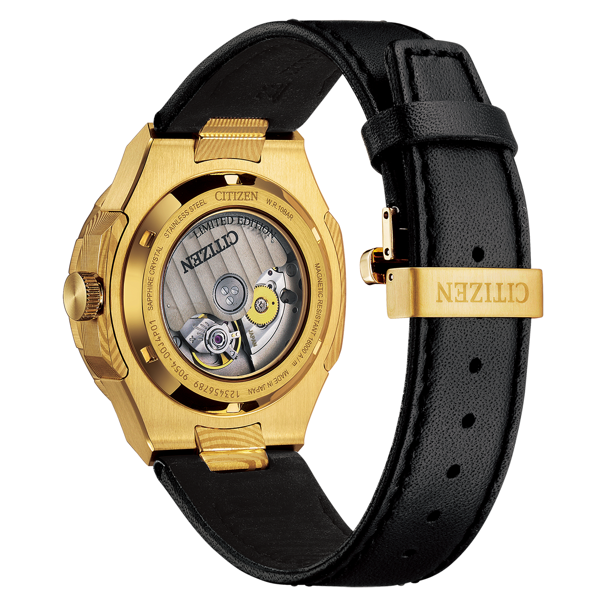 Citizen Series 8 GMT Damascus NB6092-01E fondello