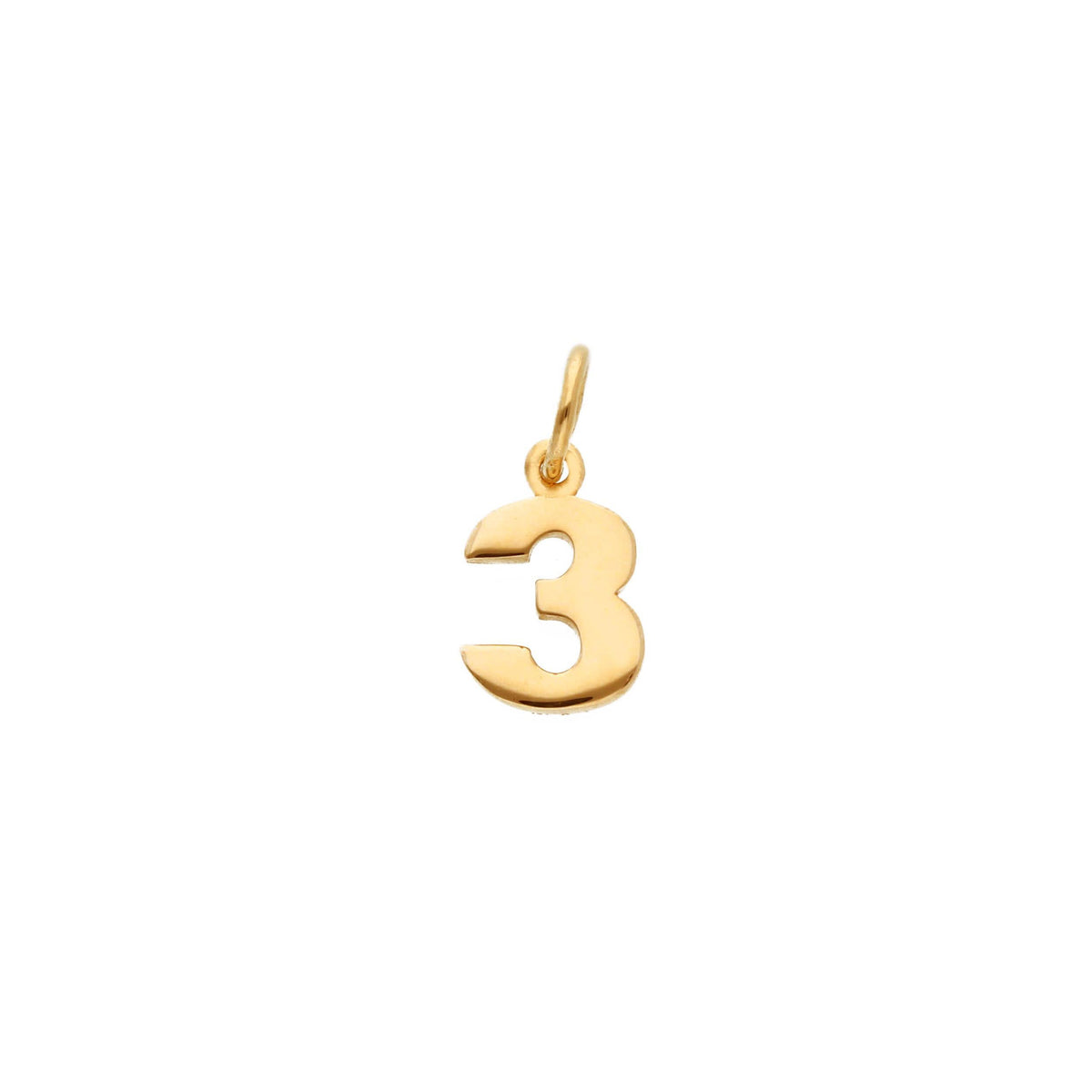 Ciondolo in Oro Giallo 18 kt Numeri