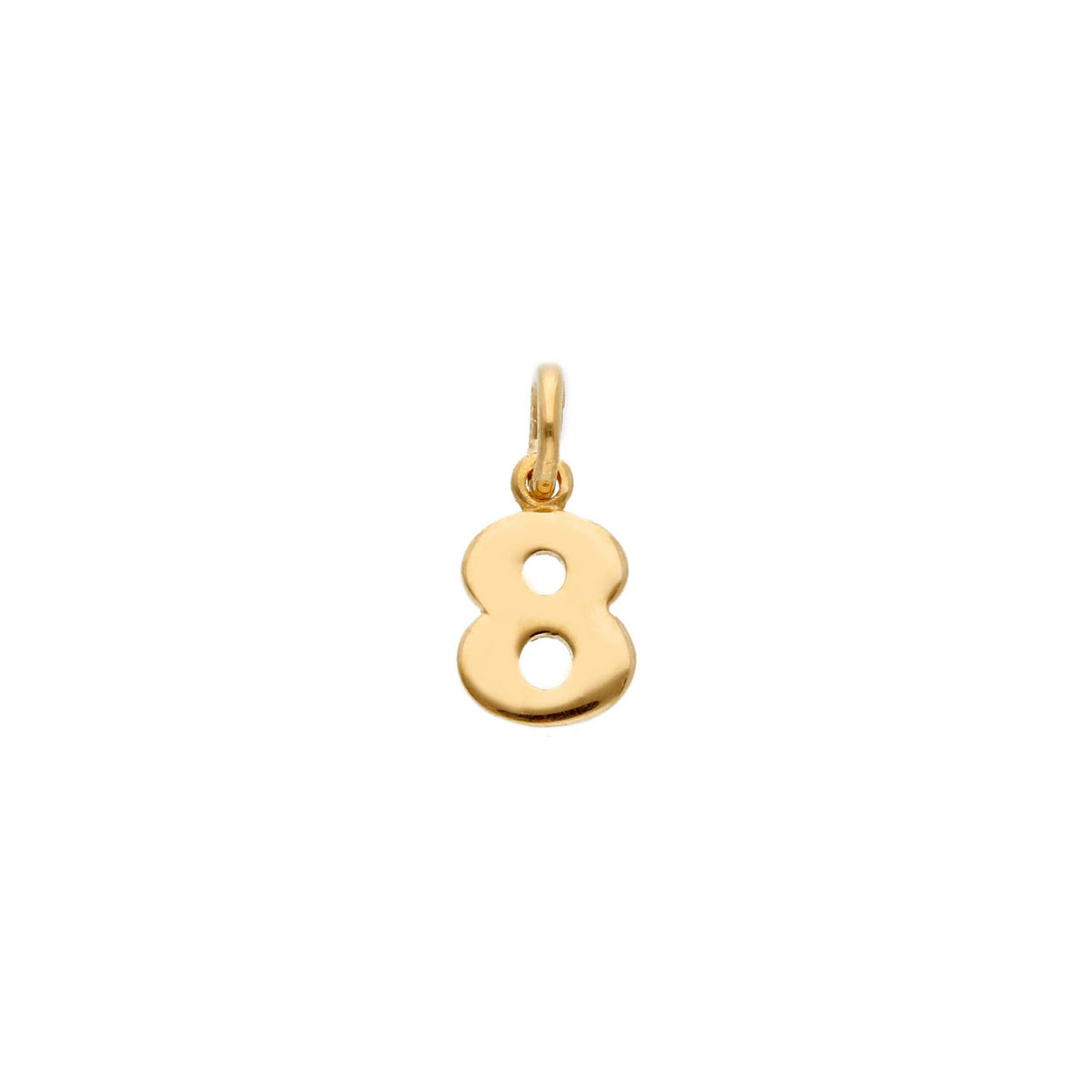 Ciondolo in Oro Giallo 18 kt Numeri