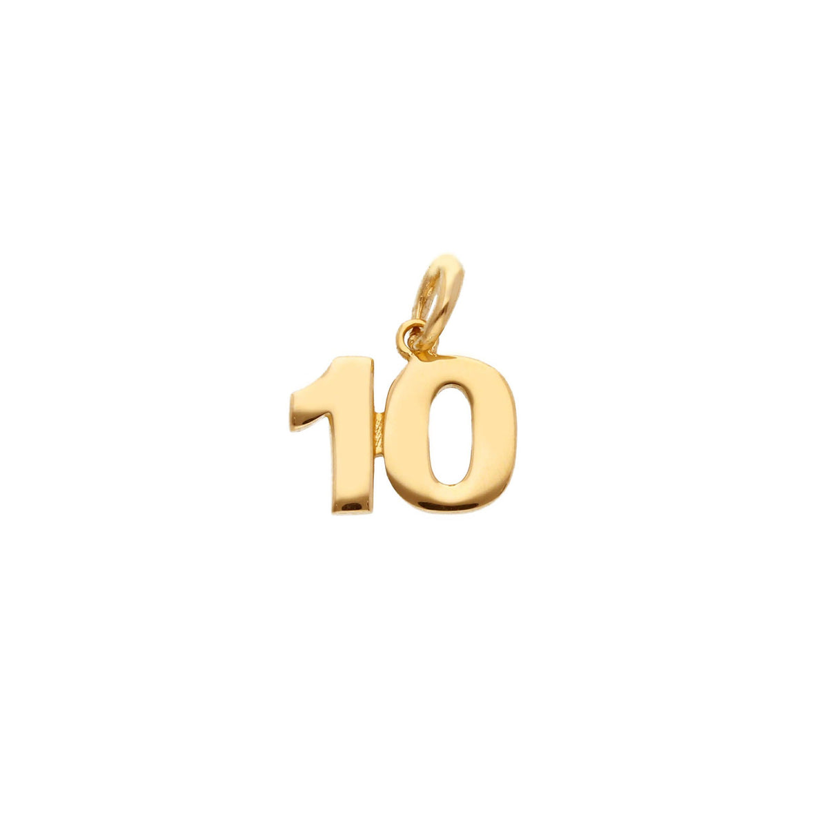 Ciondolo in Oro Giallo 18 kt Numeri