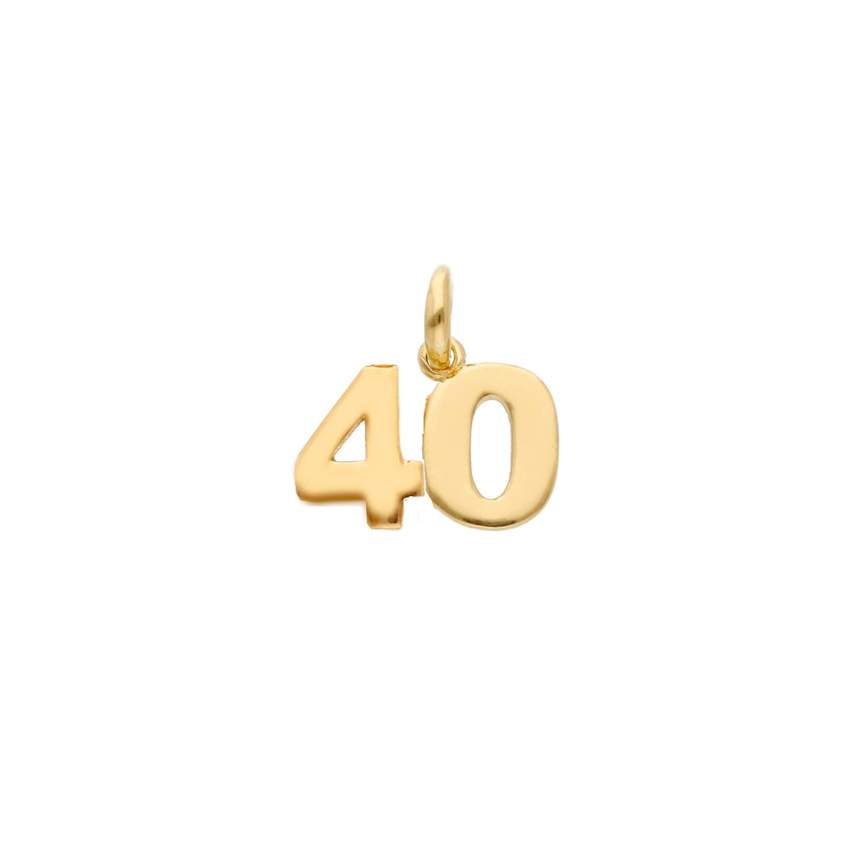 Ciondolo in Oro Giallo 18 kt Numeri