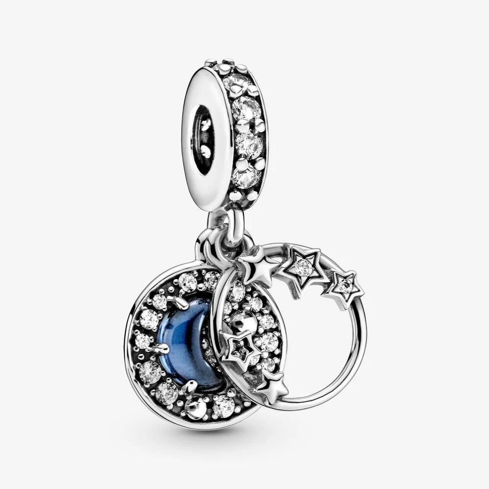 Pandora Charm Pendente Stelle e Luna Crescente con Cielo Notturno 799216C01