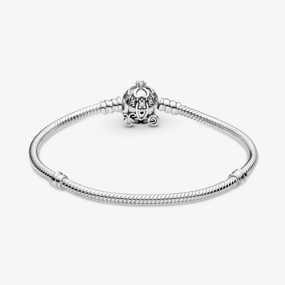 Pandora Bracciale Disney Moments con Chiusura con Carrozza a Forma di Zucca di Cenerentola 599190C01