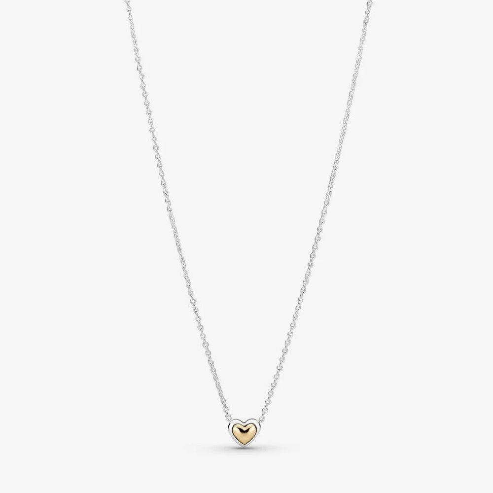 Pandora Collier con Cuore Dorato a Cupola 399399C00