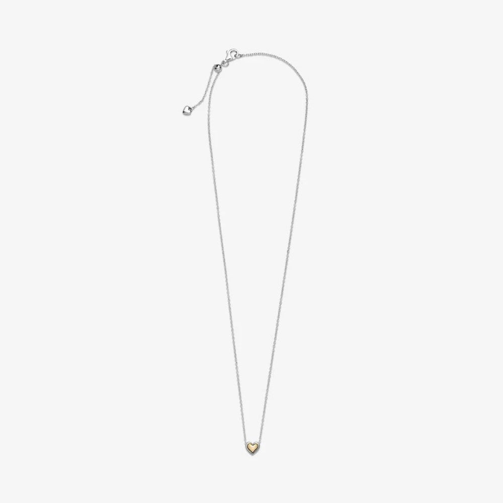Pandora Collier con Cuore Dorato a Cupola 399399C00