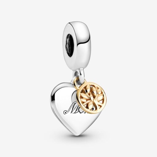 Pandora Charm Albero della Famiglia e Cuore 799366C00