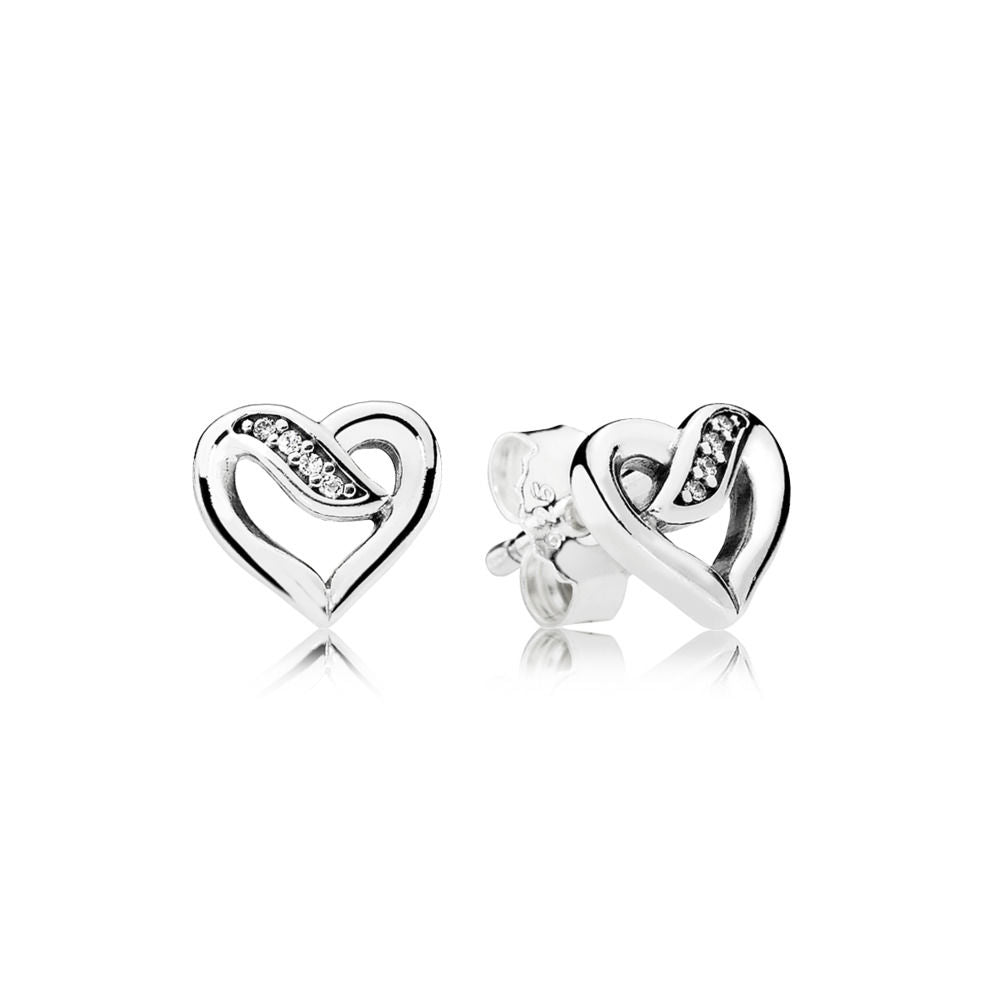 Pandora Orecchini Nastri d’Amore 290736CZ