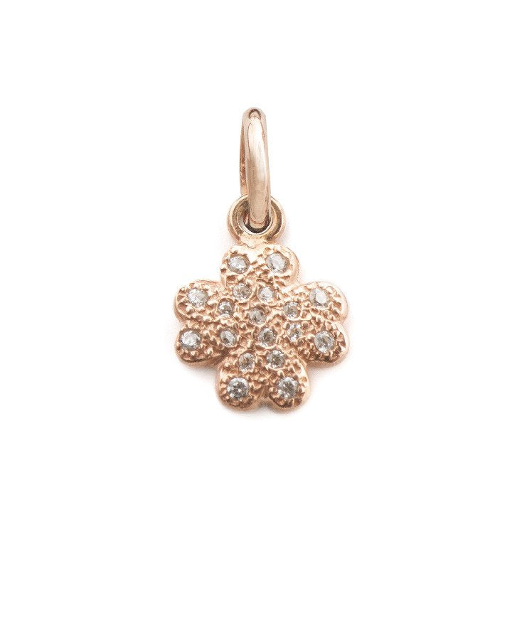 Dodo Mini Heart Necklace 9kt Rose Gold