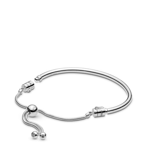 Pandora Bracciale Rigido con Chiusura Scorrevole 597953CZ