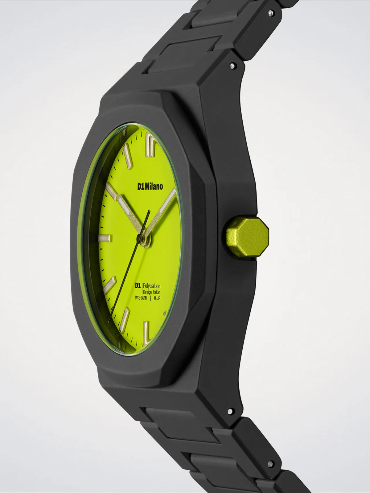 D1 Milano Polycarbon Military Green D1-PCBJ22