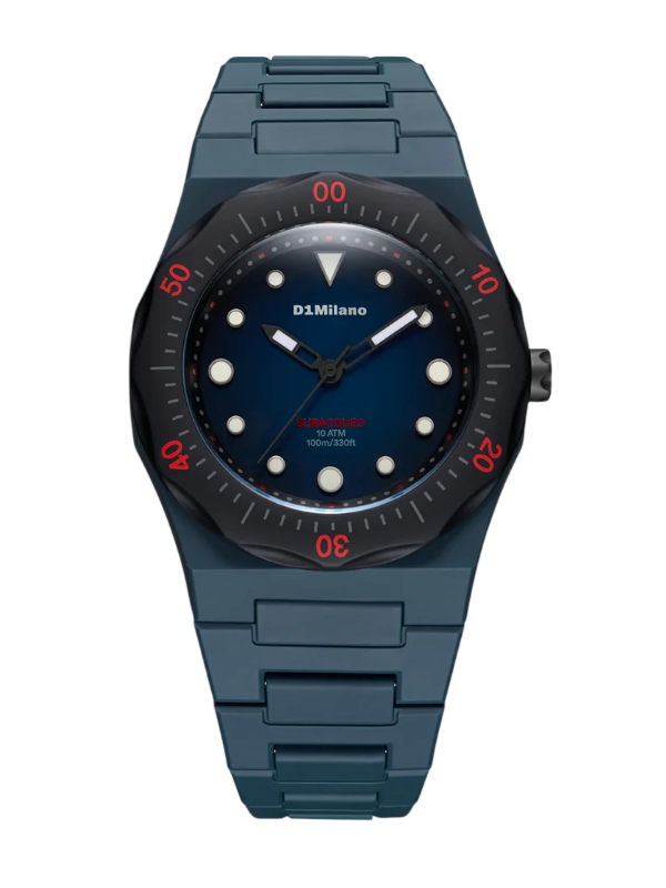 D1 Milano Polycarbon Navy Blue D1-PCBJ21