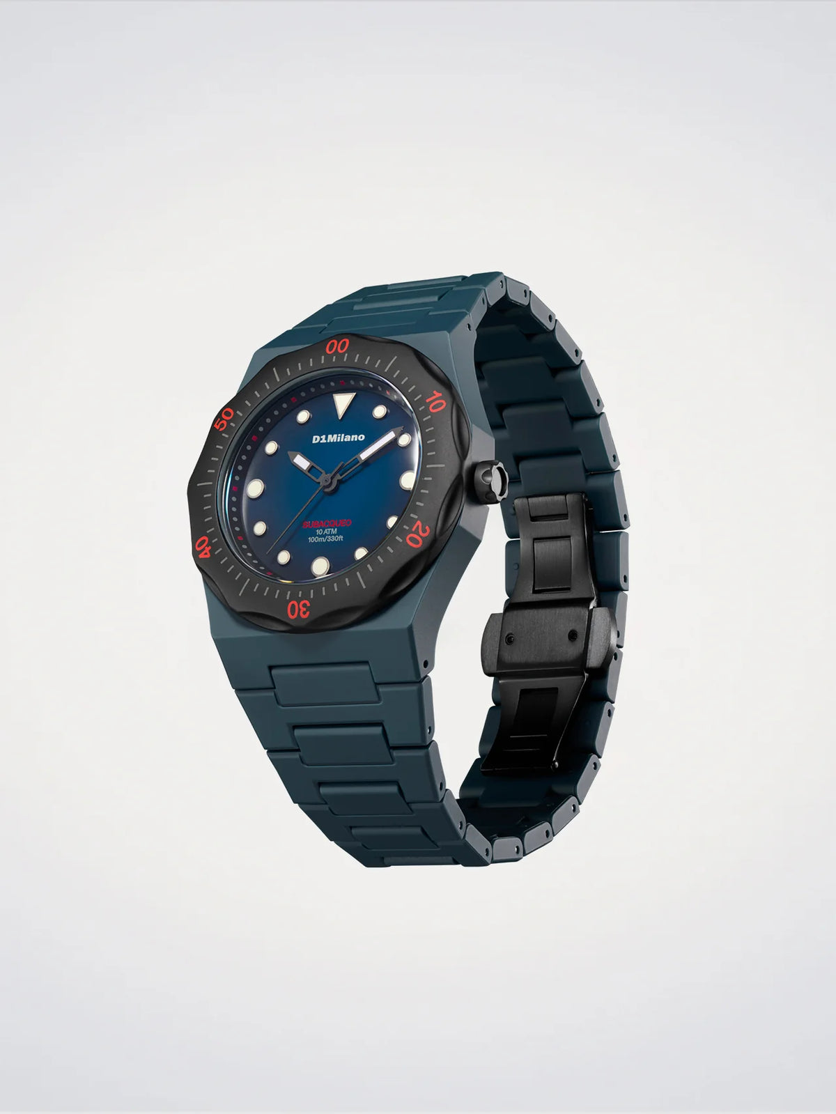 D1 Milano Polycarbon Navy Blue D1-PCBJ21