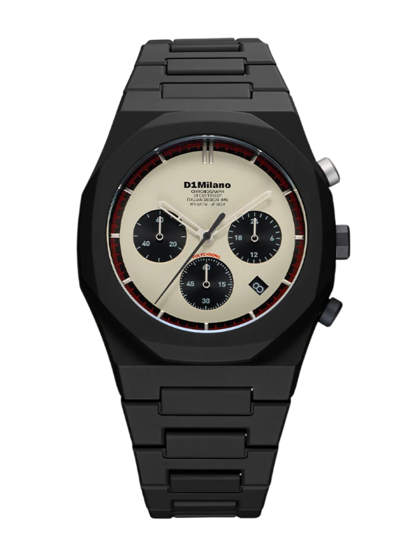 D1 Milano Polychrono 40.5 MM Petrol Blast D1-PHBJ06