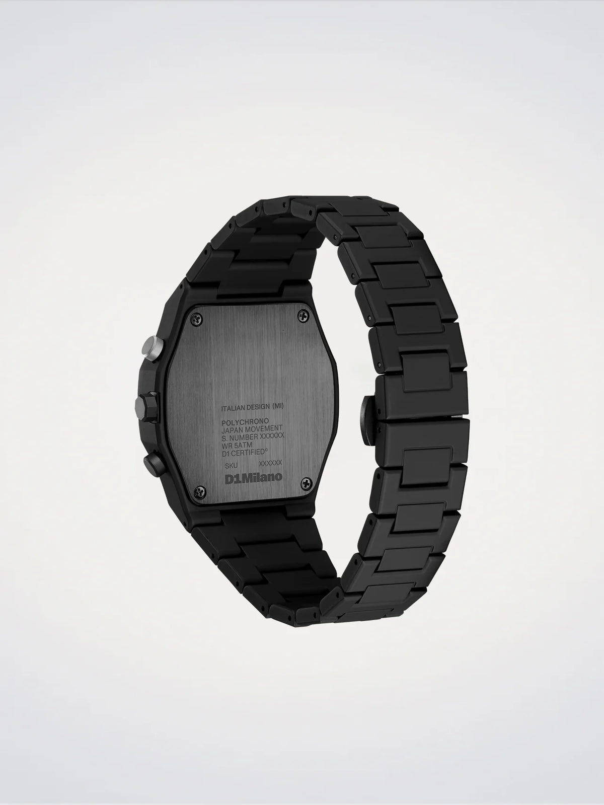 D1 Milano Polychrono 40.5 MM Petrol Blast D1-PHBJ06