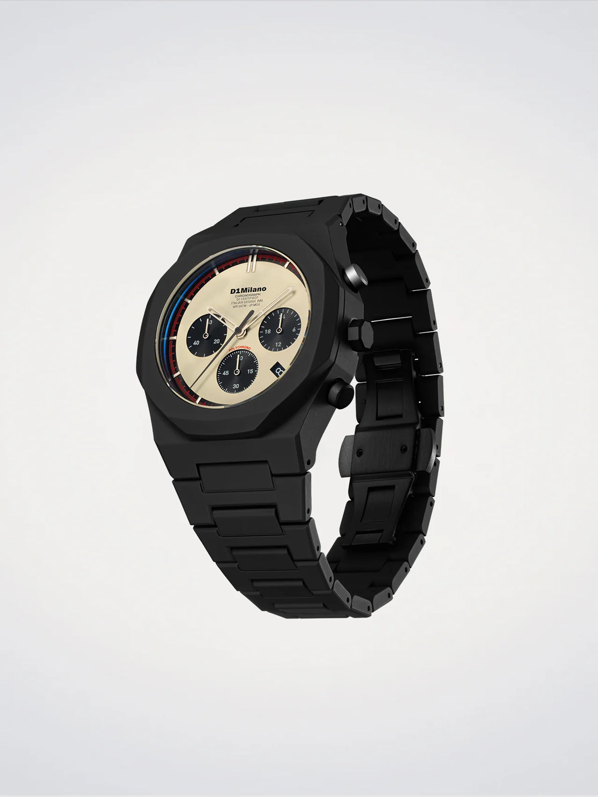 D1 Milano Polychrono 40.5 MM Petrol Blast D1-PHBJ06