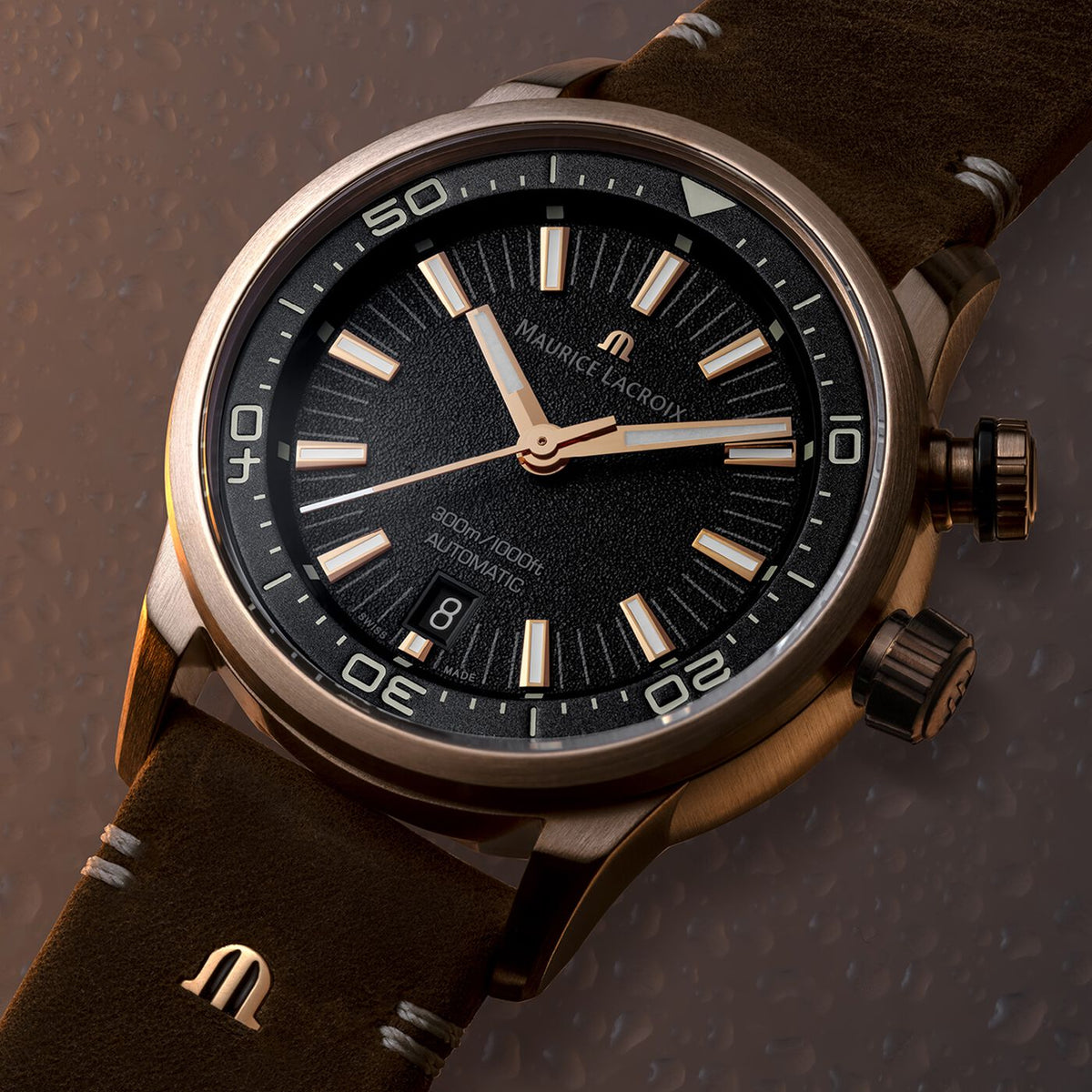 Maurice Lacroix Pontos S Diver Bronze 42mm PT6248-BRZ01-330-3