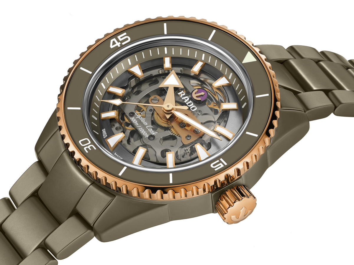 Rado Captain Cook High-Tech Ceramic Skeleton R32150162