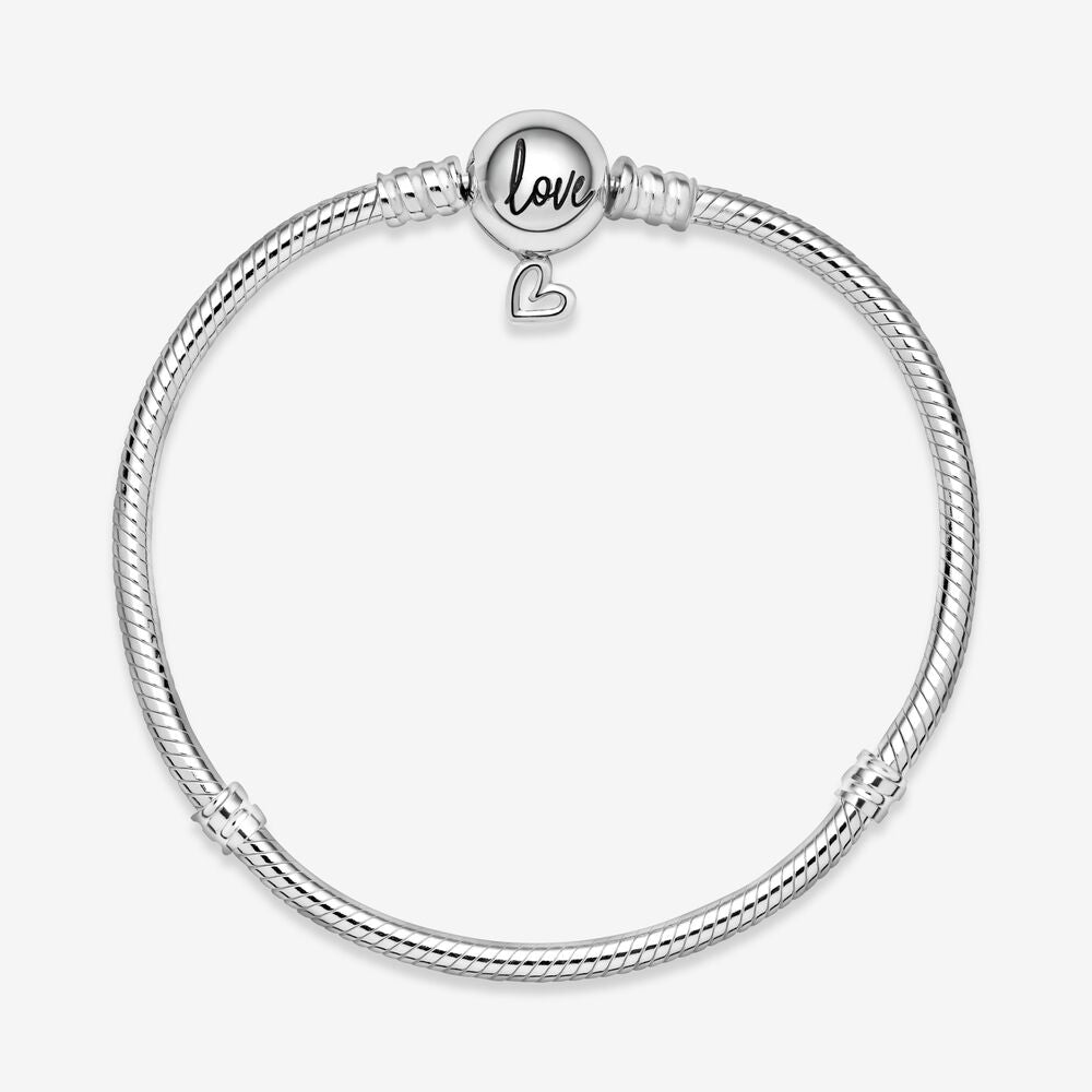 Pandora Bracciale Snake Con Fermaglio A Cuore 598698C00