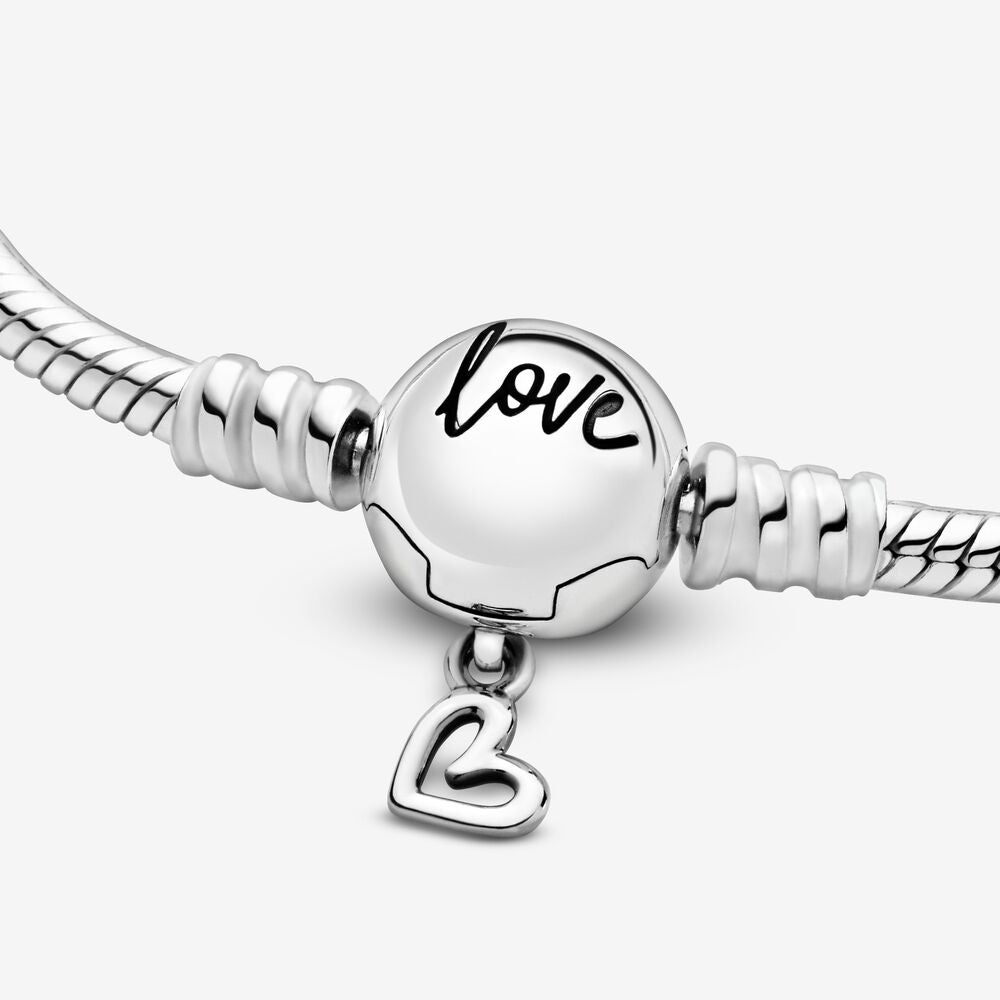 Pandora Bracciale Snake Con Fermaglio A Cuore 598698C00