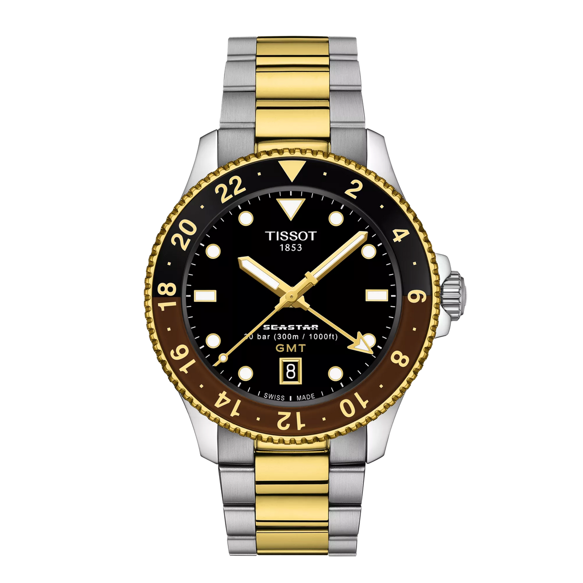 Tissot Seastar 1000 Quartz GMT 40 MM T120.852.22.051.00