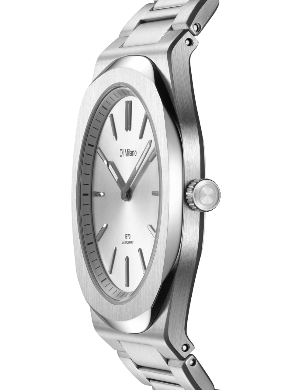 D1 Milano Skeleton Rubber Rose Gold D1-SKRJ12