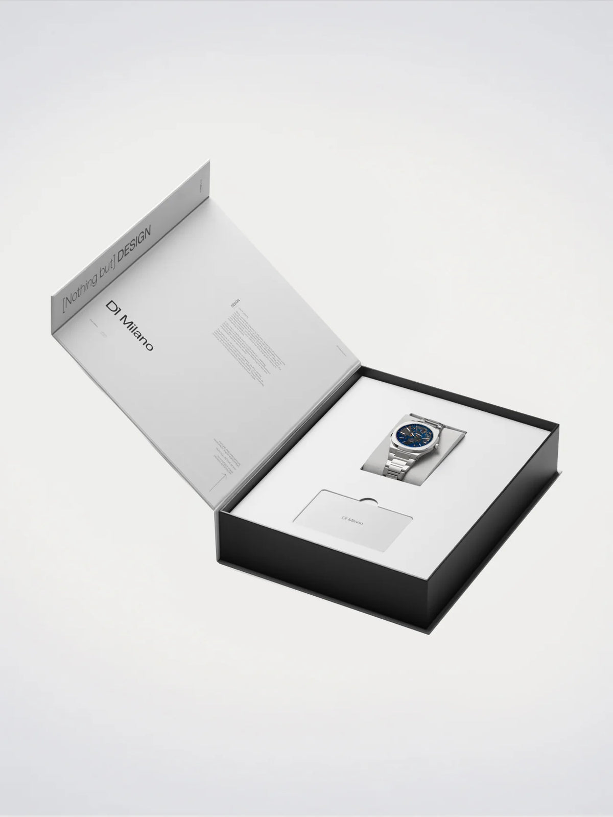 D1 Milano Ultra Thin 39 mm Carbon Reef D1-UHBJ04