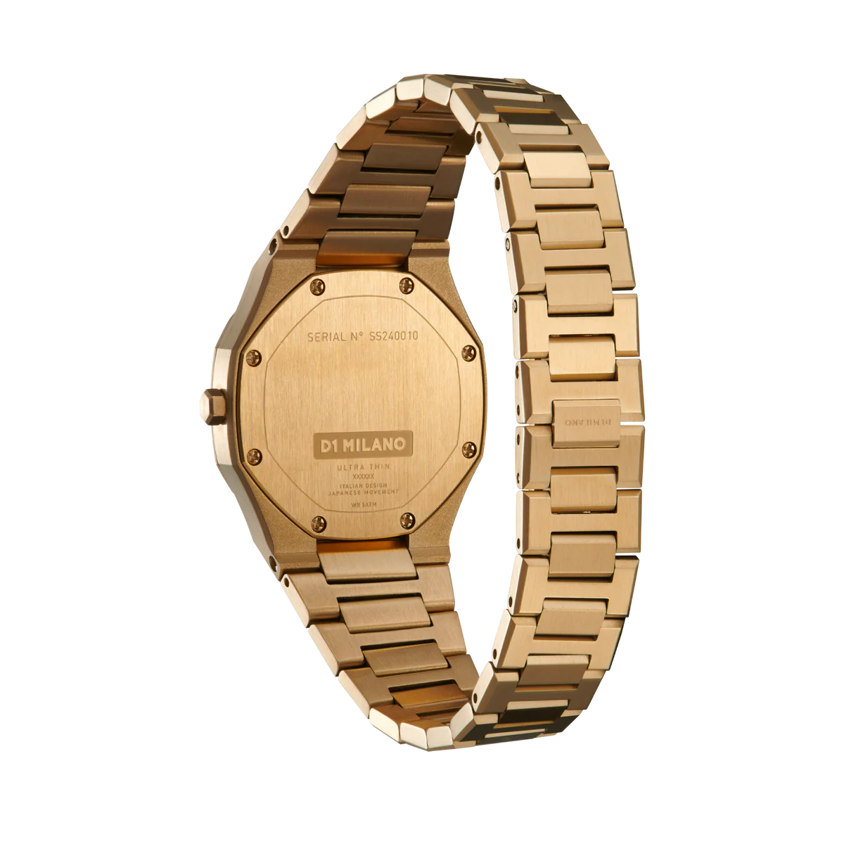 D1 Milano Ultra Thin 30 MM Zephyr Gold D1-UTBL31