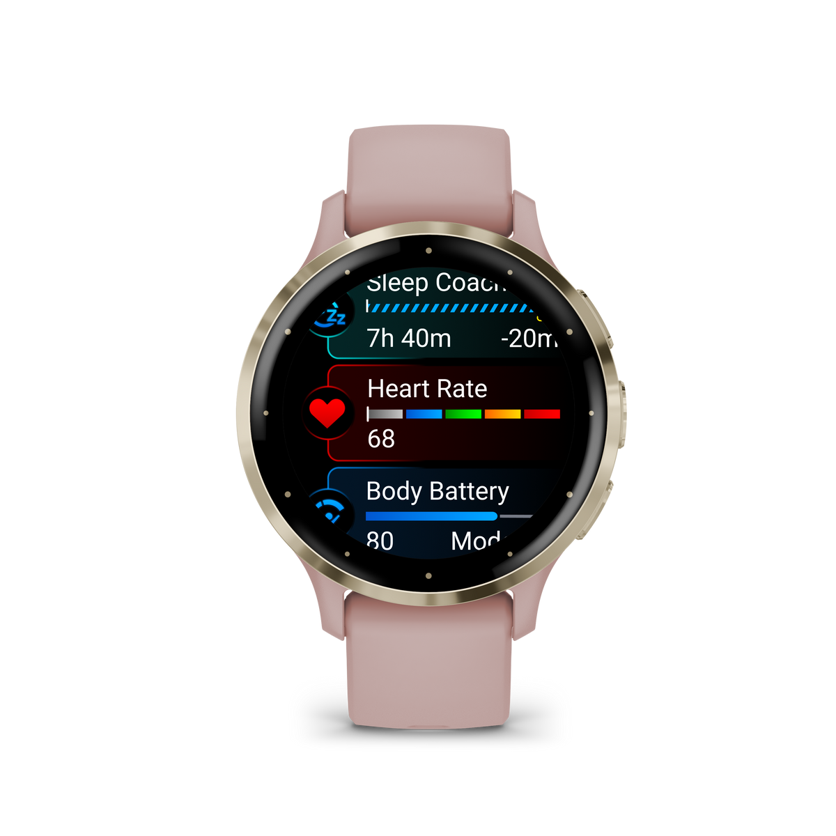 Garmin Venu 3S Dust Rose & Soft Gold